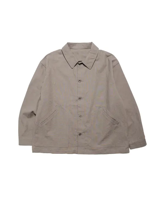 James Coward Signal Shirt Mid Grey Overdyed Canvas