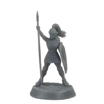 Elf Spearmaiden Miniature