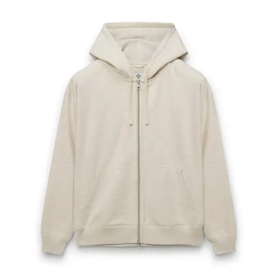 Midweight Terry Relaxed Zip Hoodie