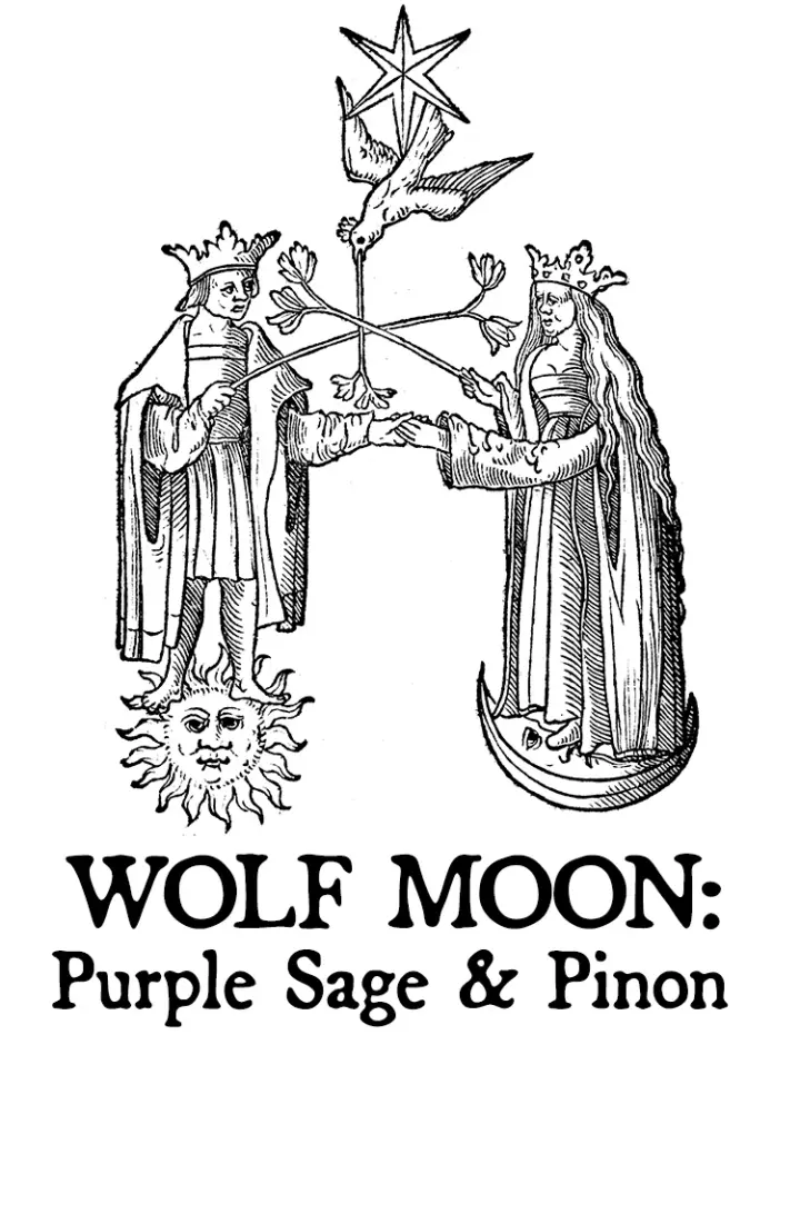Wolf Moon: Purple Sage &amp; Pinon Hair Gloss