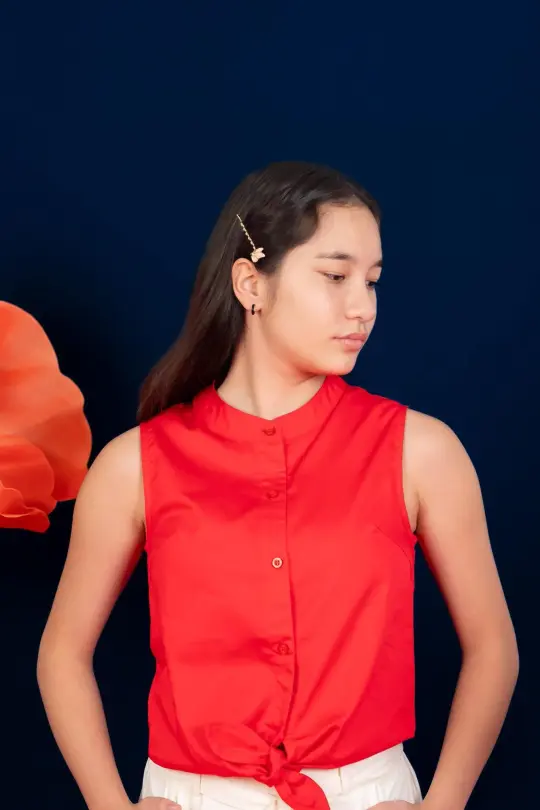 Amelia Top - Red
