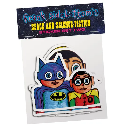 Frank Sidebottom's Sci-Fi Sticker Pack - Set Two