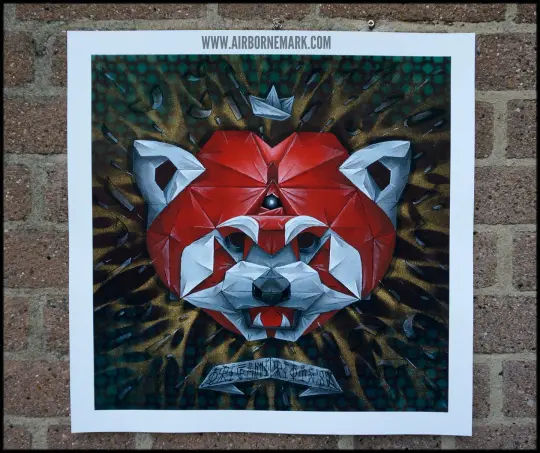 "Origami Red Panda"