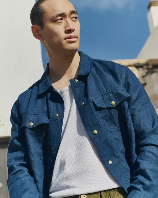 Men’s linen jacket HALDEN