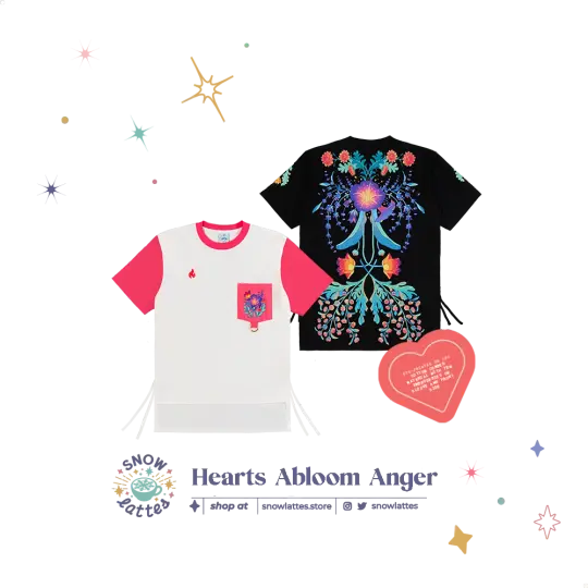 Hearts Abloom - Anger T-Shirt