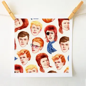 'Fabulous Bowie' David Bowie Print