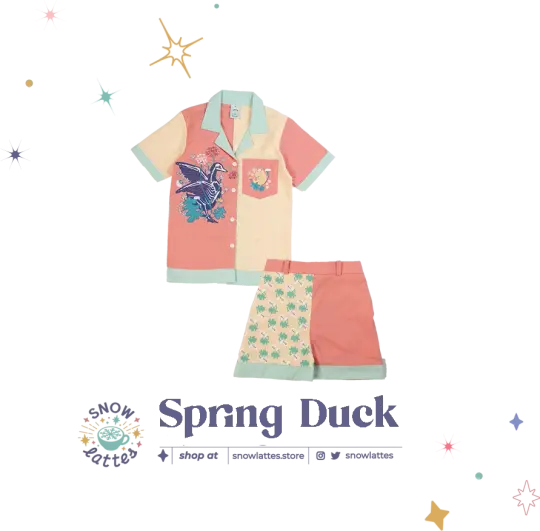 Spring Duck Shirt and Shorts