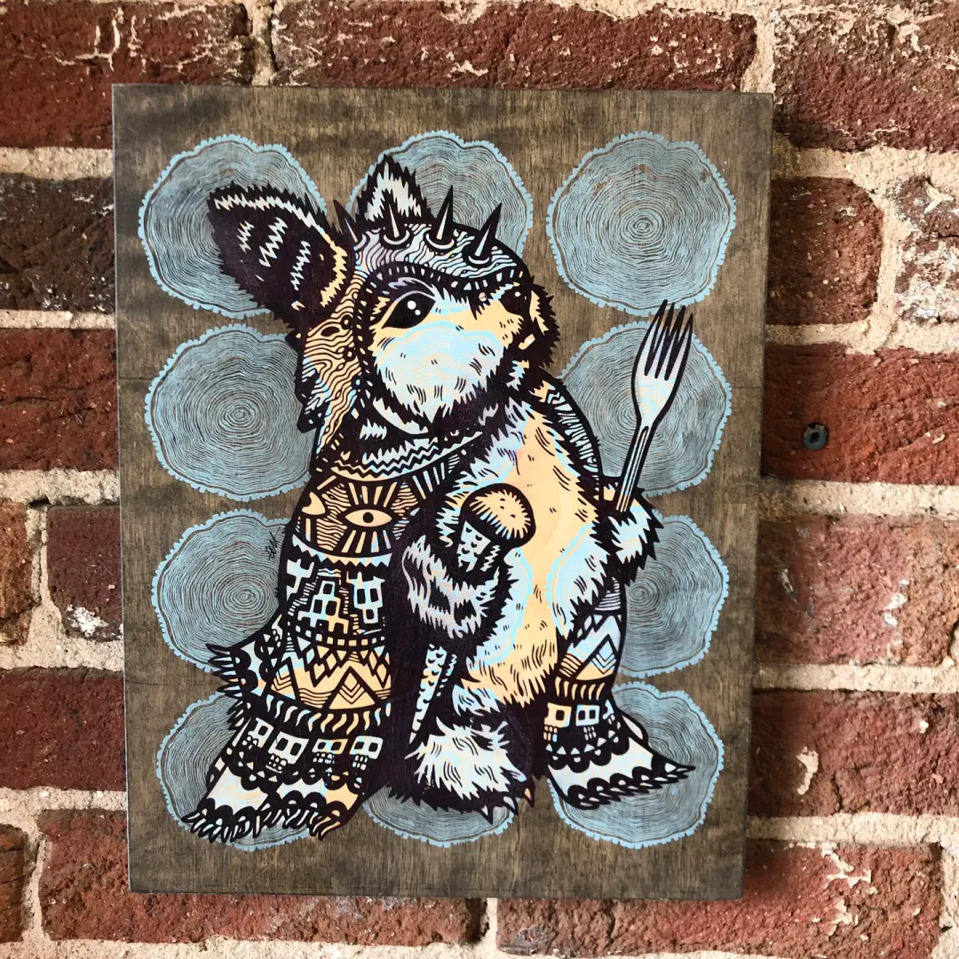 Peckish Assassin on Birch