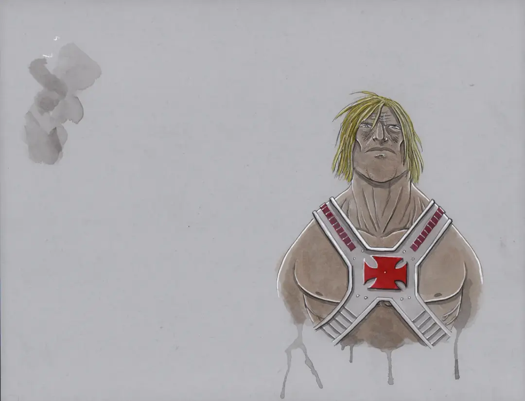 HE-BROS HE-MAN STICKER DESIGN