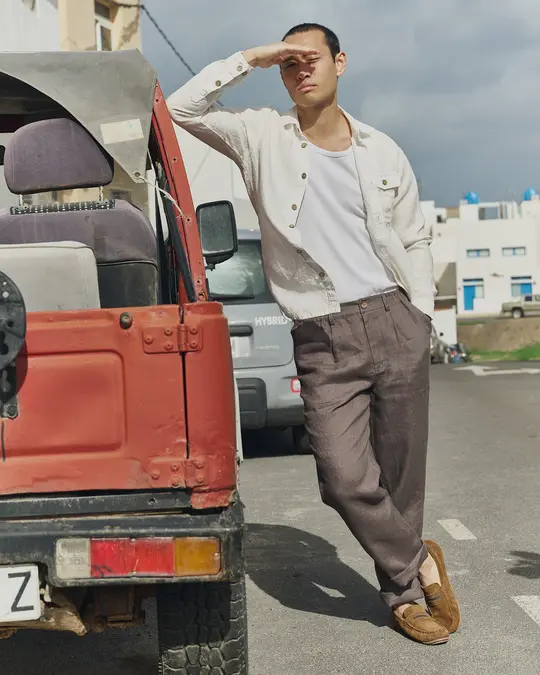 Men’s linen pants ALBURY