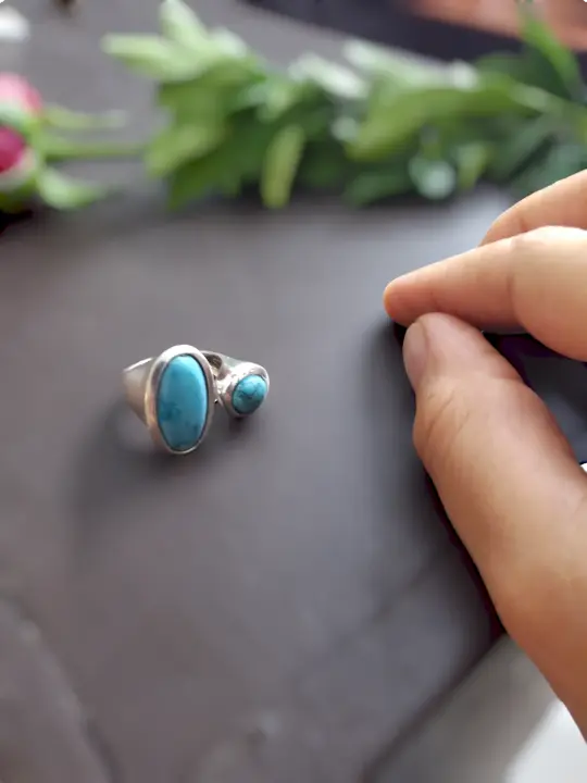 Turquoise Silver Ring