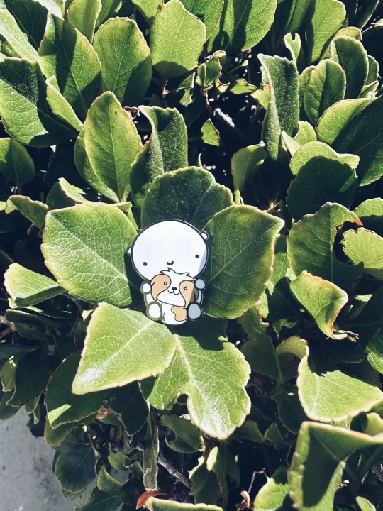 ANDIE bear enamel pin - HERBIE design