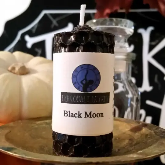 Black Moon Mini Candle
