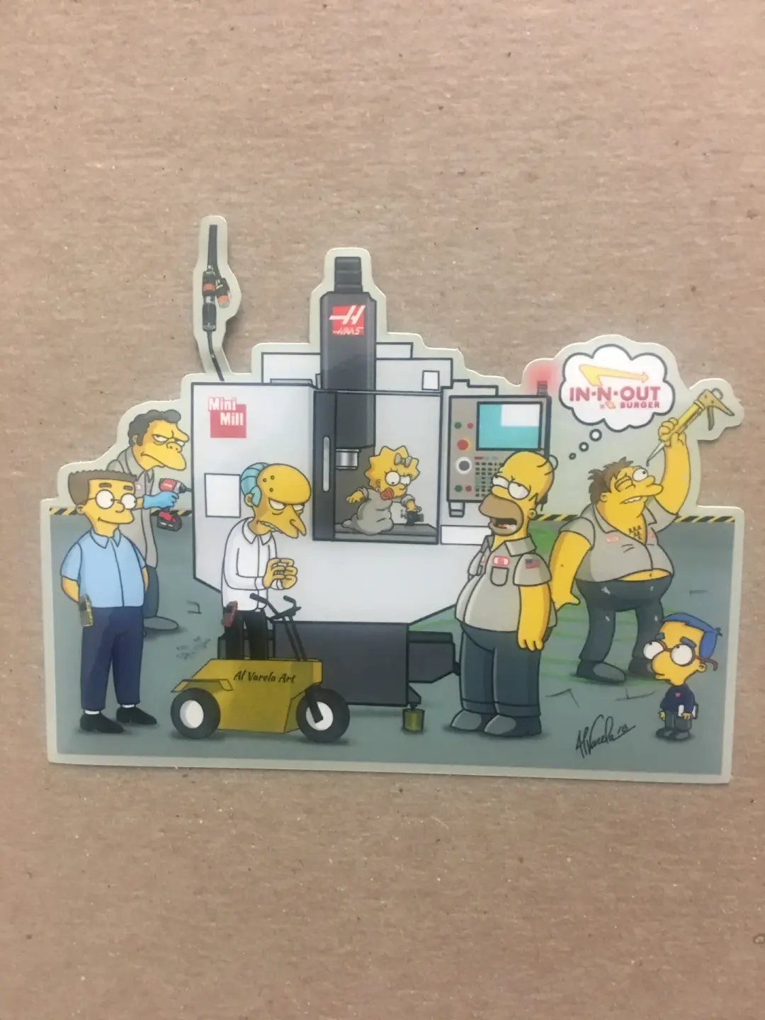 Simpsons at work