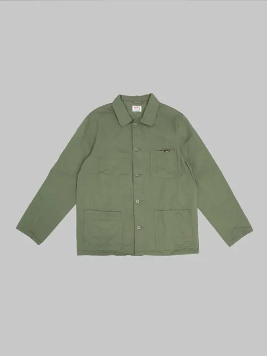 ONI Denim 03500-CHOL Olive Chino Cloth Coverall