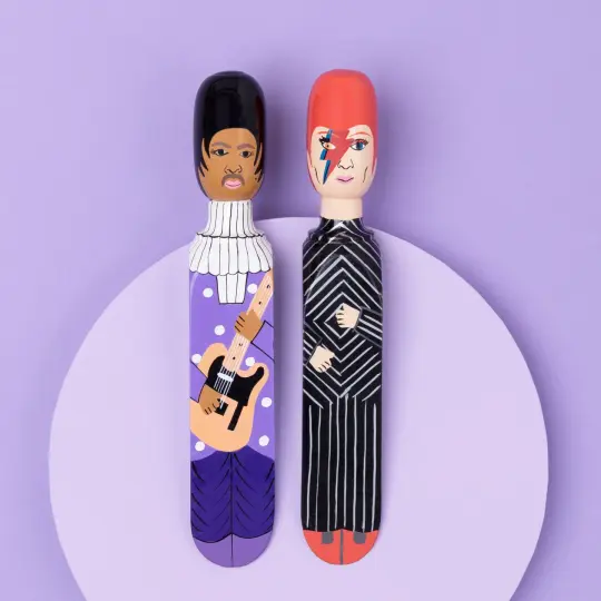 Door Stop 'Pop Star Pack' Hand Painted Wood
