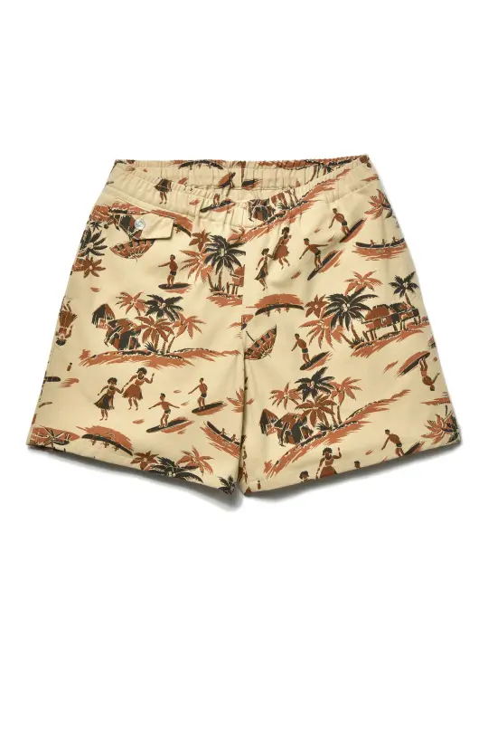 RESORT SWIM SHORTS / PALM TREE