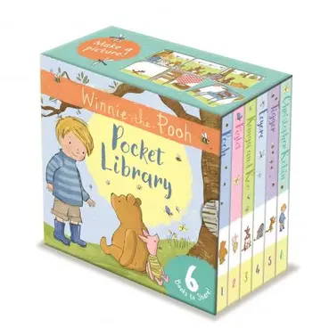 Winnie the Pooh 6 Book Pocket Library