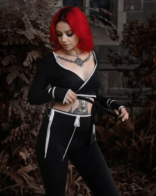 Mourning Stretch Yoga Pants PRE-ORDER