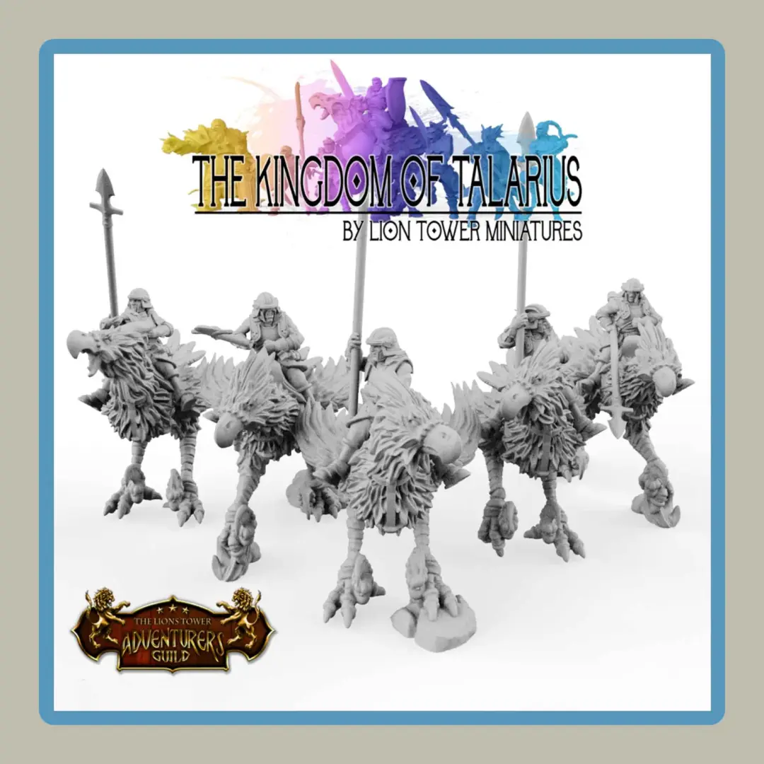 32mm scale light cavalry
