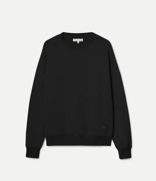 Relaxed Cotton Soft Fleece Sweatshirt