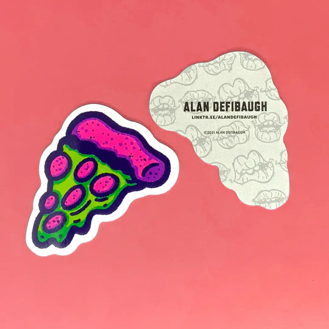 Pizza Sticker