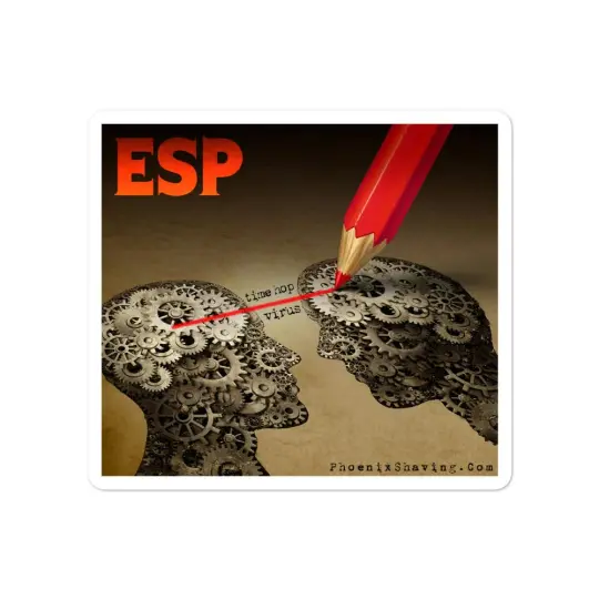 ESP Time Hop Virus Vinyl Bubble-Free Stickers | Available in 3 Sizes