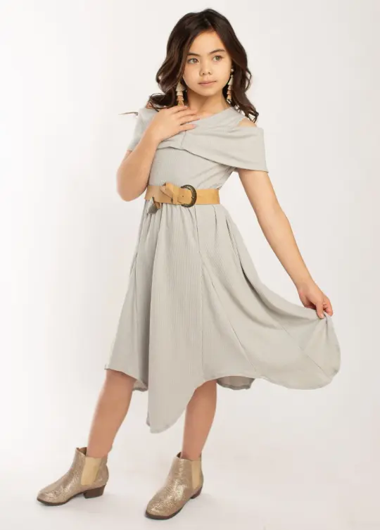 Medora Dress in Dove