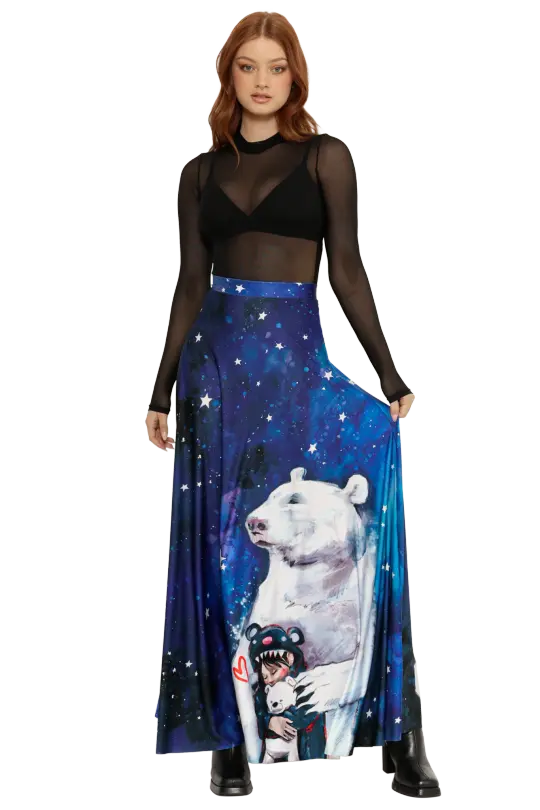 Yes You Can Maxi Skirt