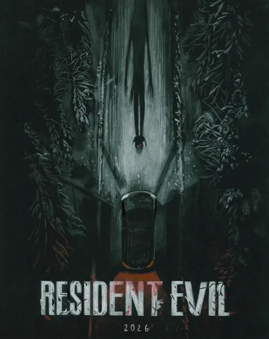 “Delivery for Raccoon City” RESIDENT EVIL Art Print