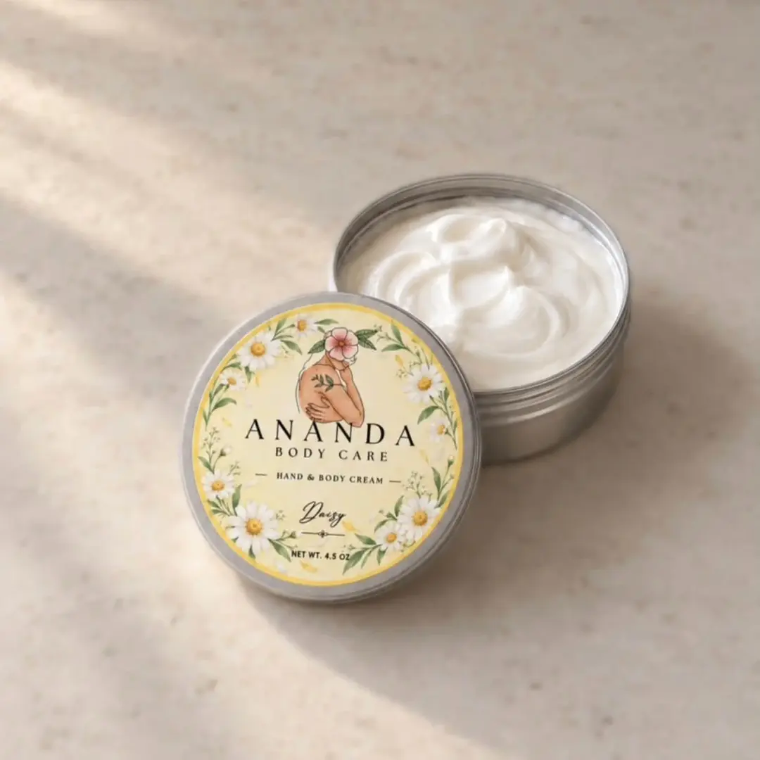 Ananda Body Care: Hand & Body Cream "Daisy" *CAPPED PRE-ORDER*