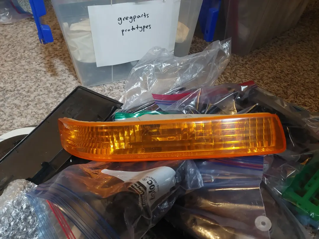 CRX JDM Front Bumper Lens Assembly (Right Side) OEM Stanley