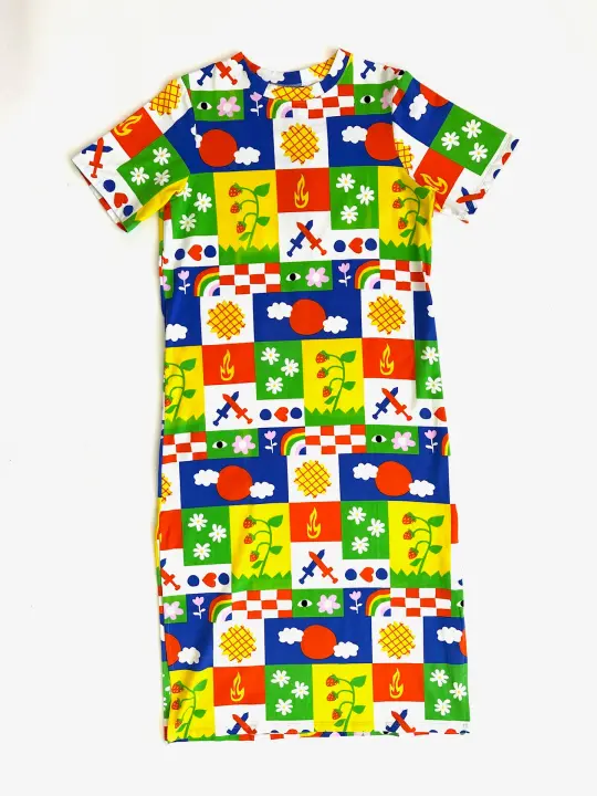 Jersey Maxi Dress Gentilhomme *Minor Imperfections*
