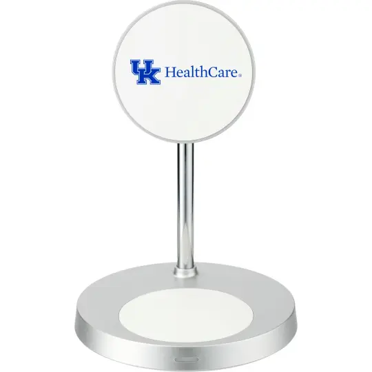 UK HealthCare MagClick Dual Fast Wireless Charging Stand w/Base