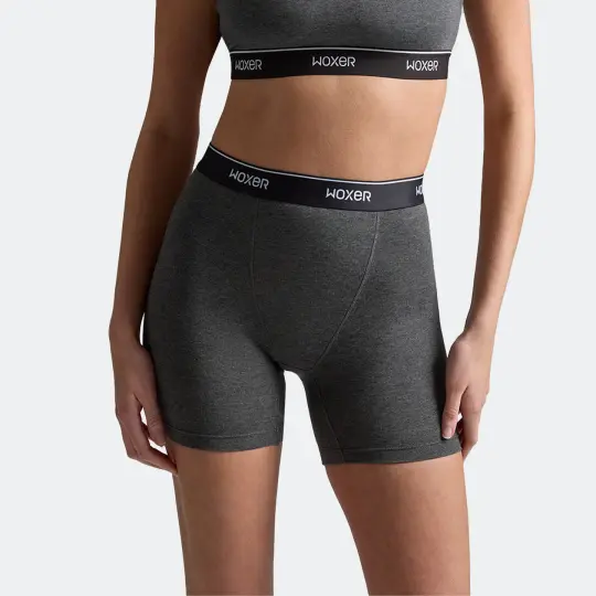 Baller High Waisted Charcoal Heather 2.0