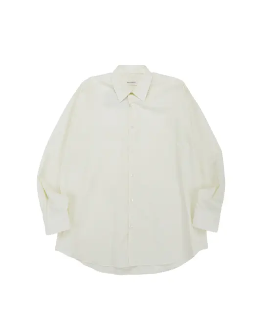 MARKAWARE Comfort Fit Shirt Organic Giza 80/1 Typewriter Lemon