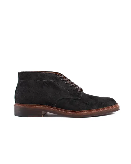 Alden Six Eye Chukka Boot Reverse Earth Chamois