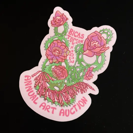 Art Auction 2023 Vinyl Sticker