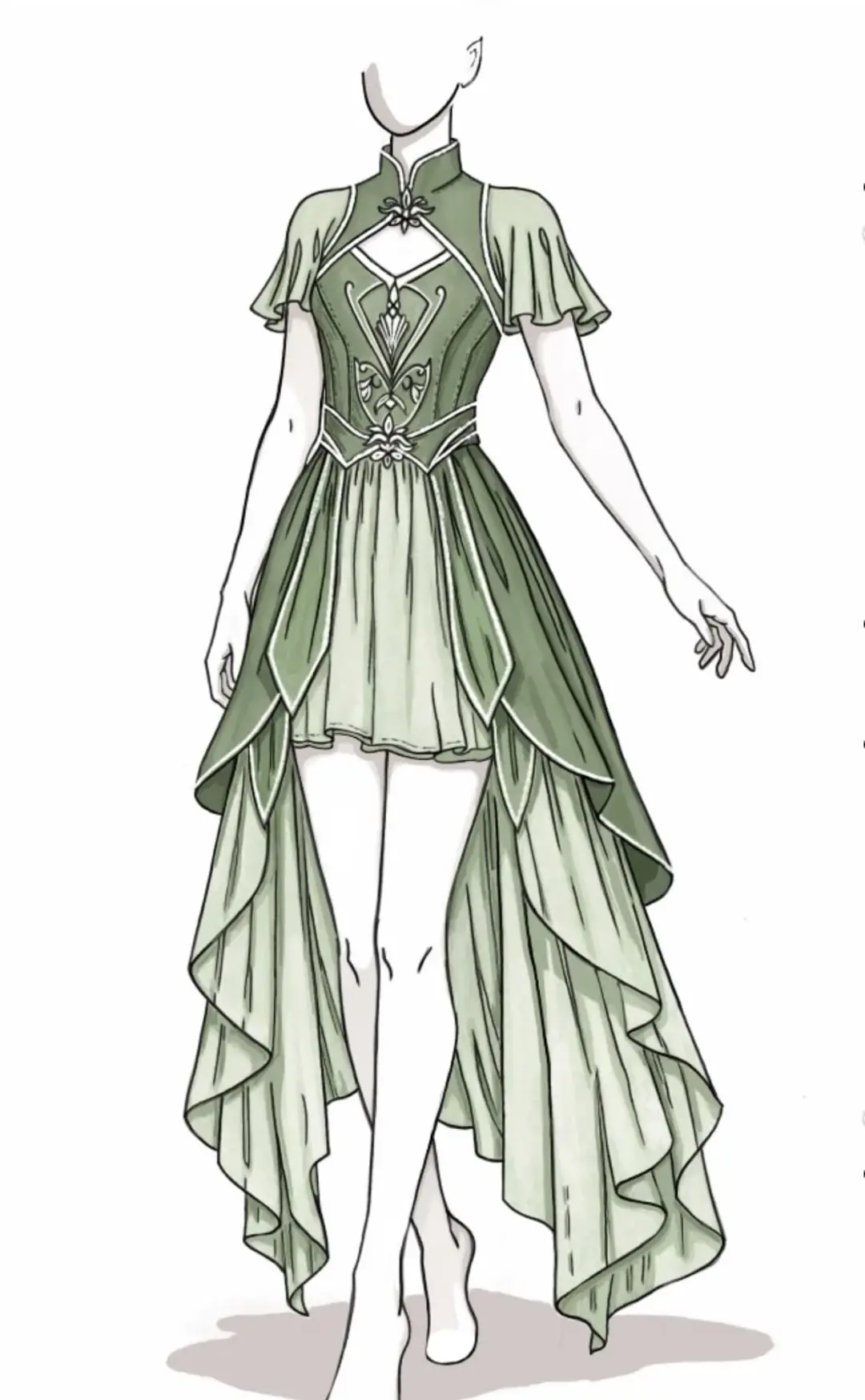 Sylvara Petal Dress