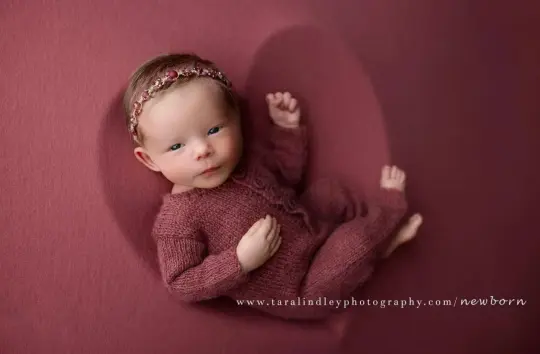 Jeri cashmere Beanbag Backdrop in Rose