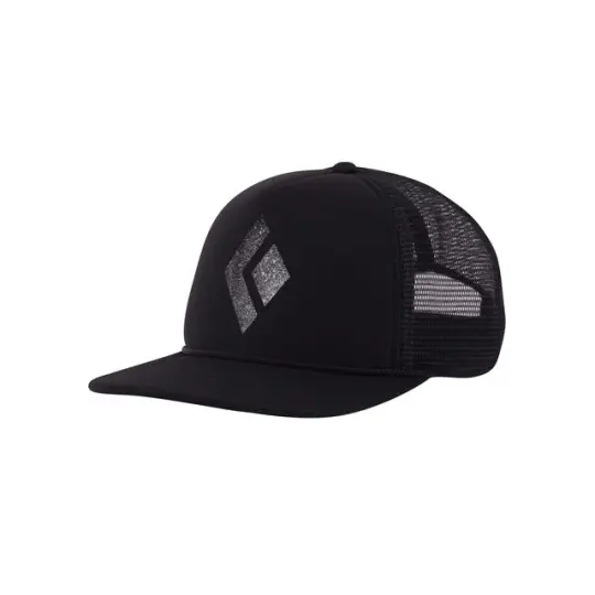 Black Diamond Flat Bill Trucker Hat