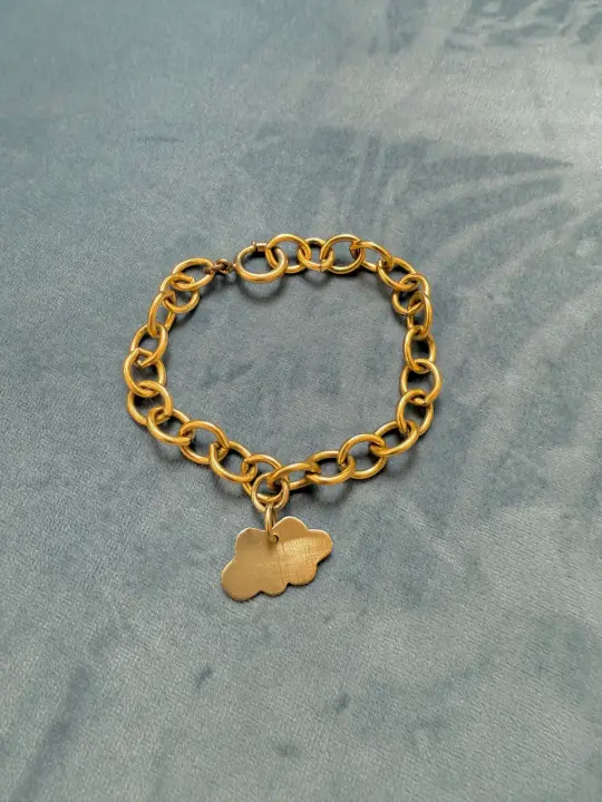 La Platera- Cloud Charm Vintage Bracelet