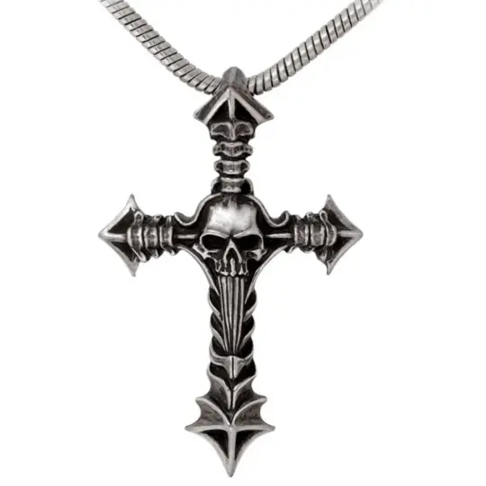 Cruxinomica Pendant in Antiqued Pewter