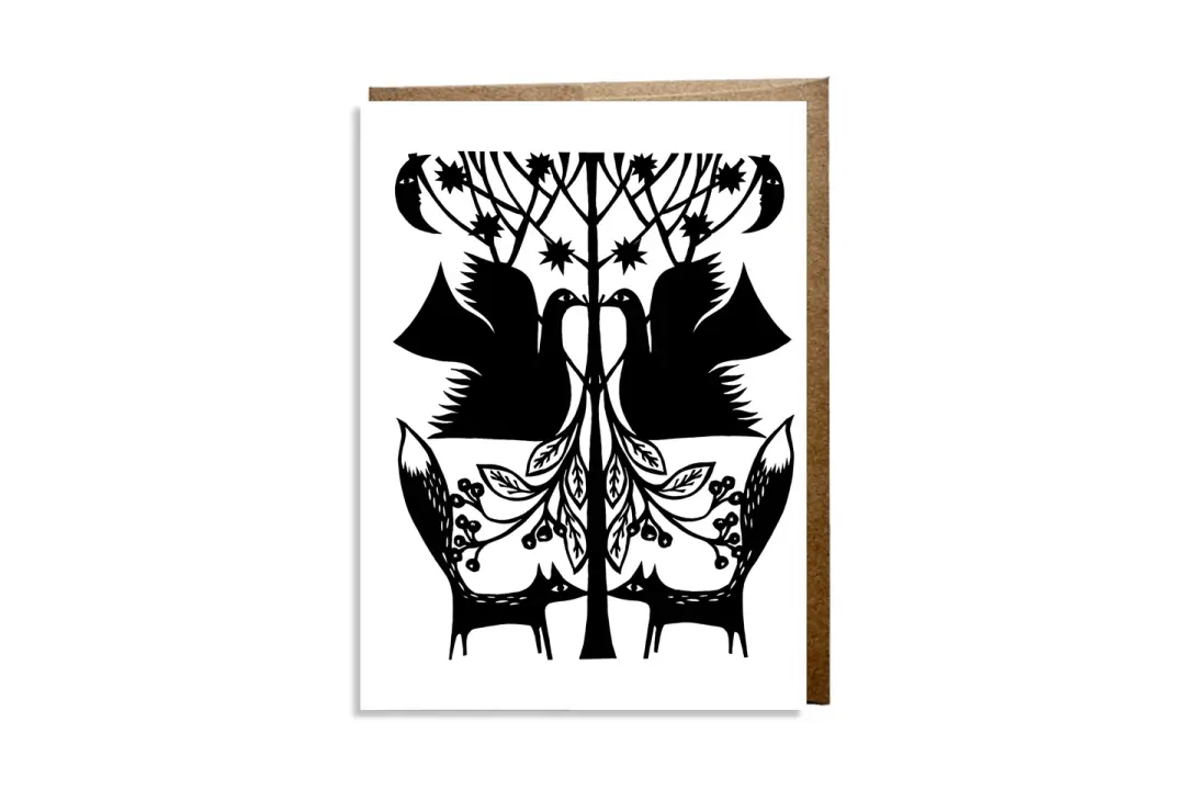 "Forest Friends" card
