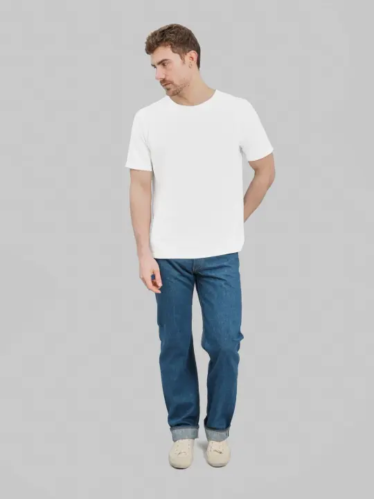 Pure Blue Japan GRE-003 "Greencast Indigo" 14oz Regular Straight Jeans