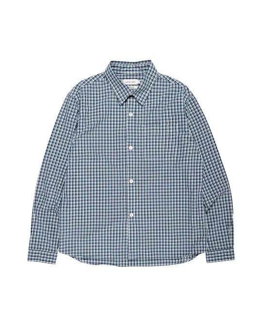 Another Aspect Lost & Found Another Shirt 4.0 Blue Check