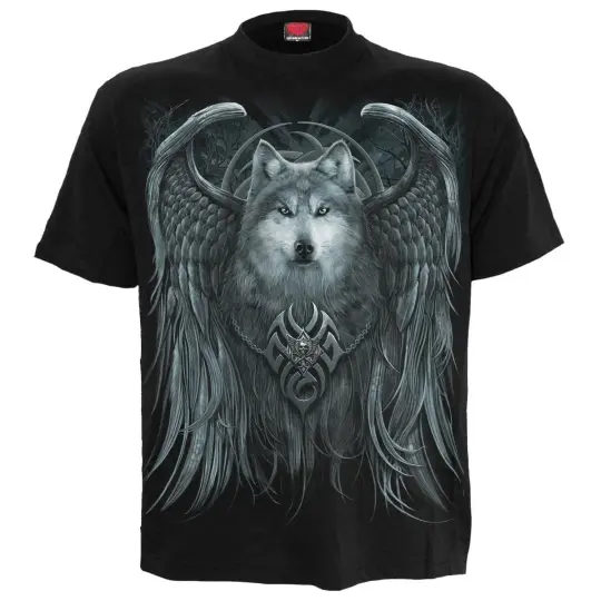WOLF SPIRIT T-Shirt Black - Premium Quality