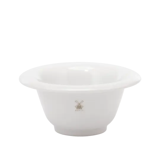 MÜHLE Shaving Dish, White Porcelain