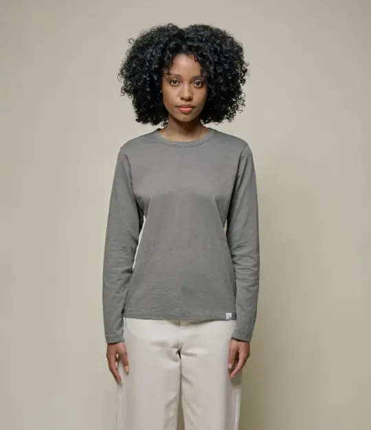 Slub Pima Cotton Women's Longsleeve