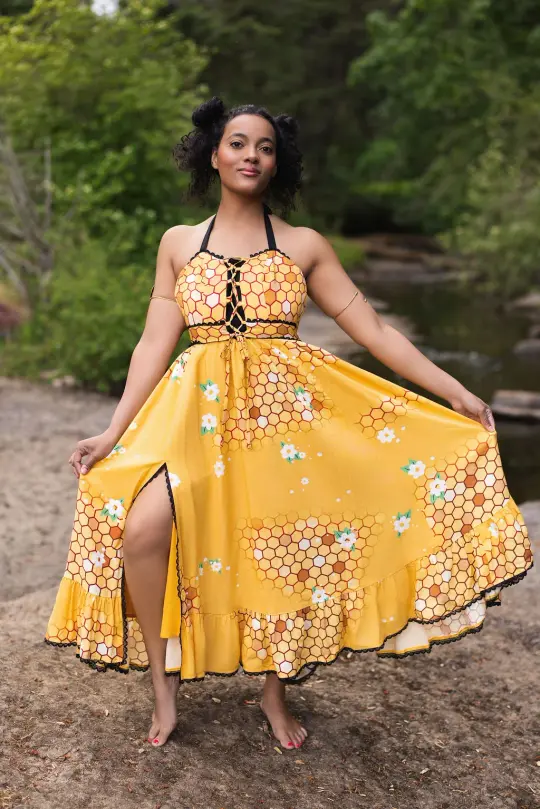 Honey Bee Summer Gown
